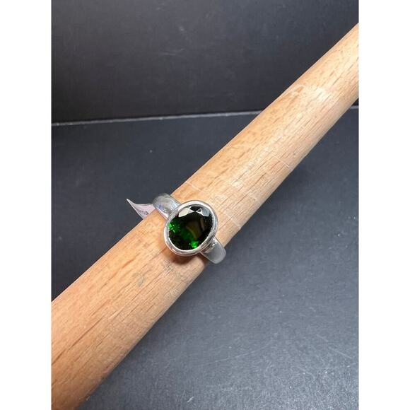 NEW Chrome tourmaline sterling silver ring size 7.5 - Picture 16 of 16